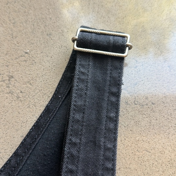 NWOT LEVIS black Denim Bib Overalls Jeans Jumpsuit 🤩 size 28 - Picture 7 of 14